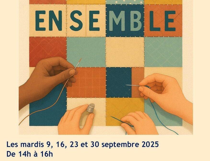 Atelier créatif au Secours Populaire